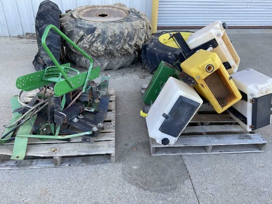 (4) Tractor Weight Hand Wash Stations