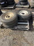 (3) Misc Tires and Rims