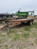 Shop Built Flatbed Trailer
