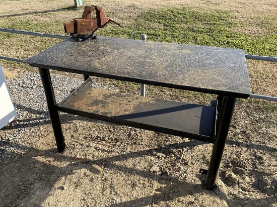 30x60 Metal Shop Table