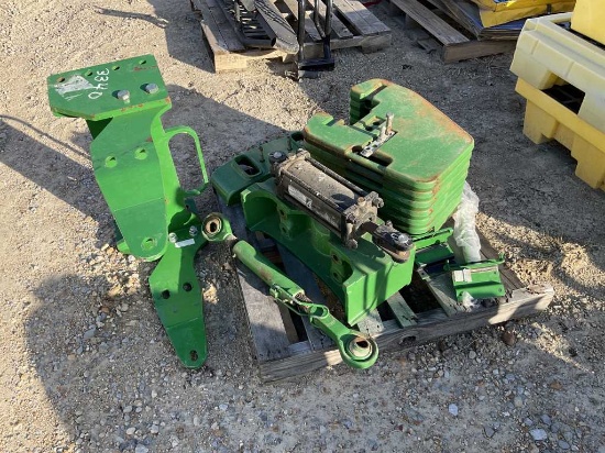 JD Weights, Bracket, Top Link, Hydraulic Cylinder
