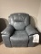 Leather reclining chair