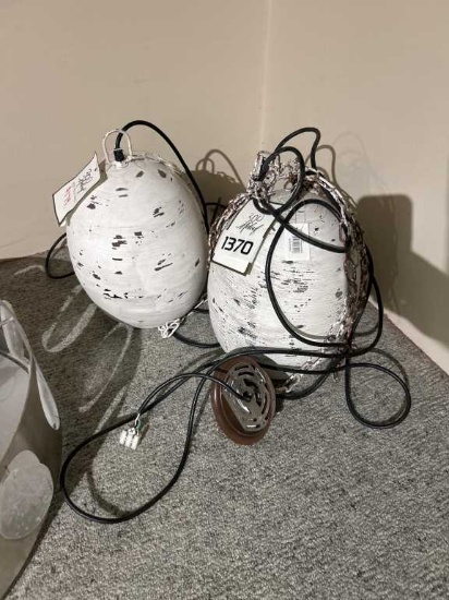 (2) Hanging Lights