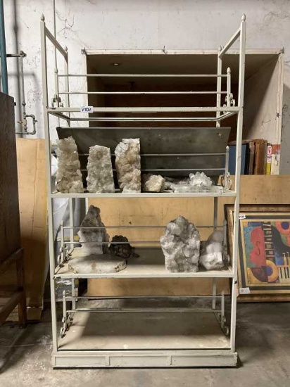 Shelf and contents