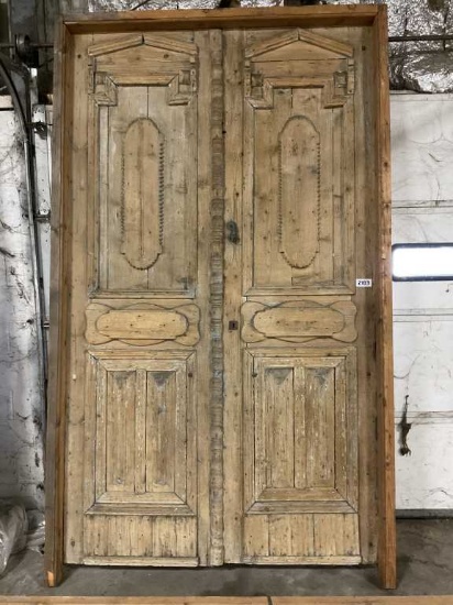 Egyptian monastery doors