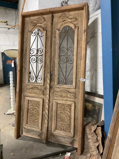 Egyptian monastery doors