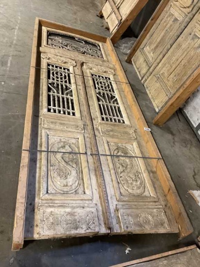 Egyptian monastery doors