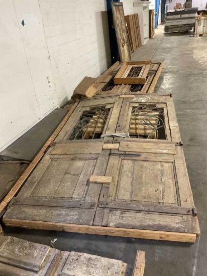 Egyptian monastery doors