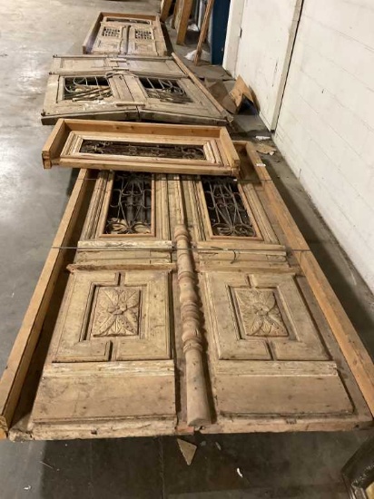 Egyptian monastery doors