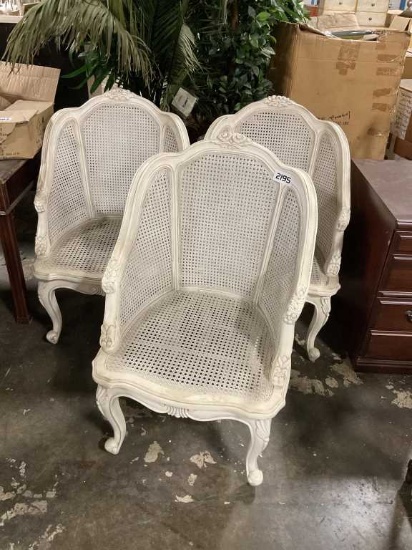 3 whisker chairs
