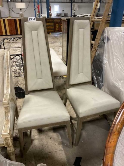 Set of 2 dining chairs