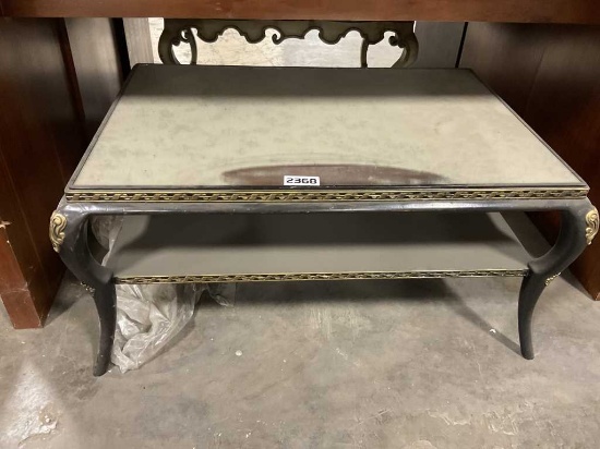 Mirrored coffee table