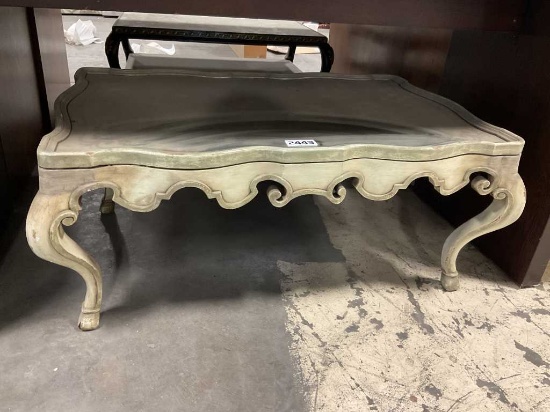 Mirrored coffee table