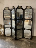 4 panel mirrored screen