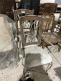 Set of dining chairs