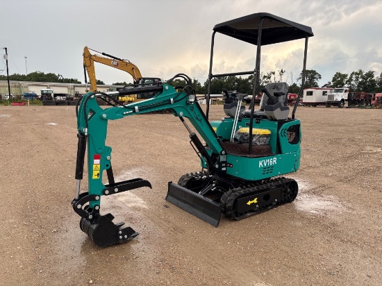 Mini Excavator Kv16r-Greenwood, Ms