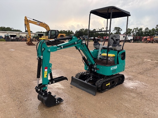 Mini Excavator Kv16r-Greenwood, Ms
