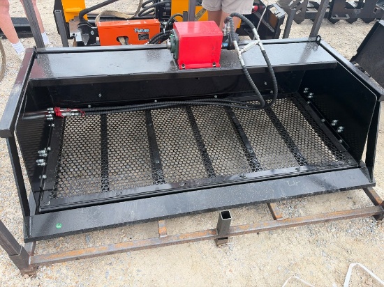 Screening Bucket For Skid Steer-Located In Greenwood, Ms