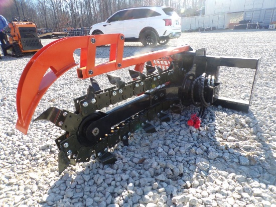 Skid Steer Trencher-Located In Greenwood, Ms