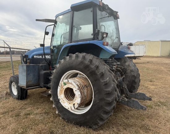 1999 New Holland 8160 Tractor With Side Mount Mower - Covington, Tn