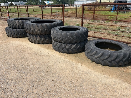 Lot of (7) Tractor Tires