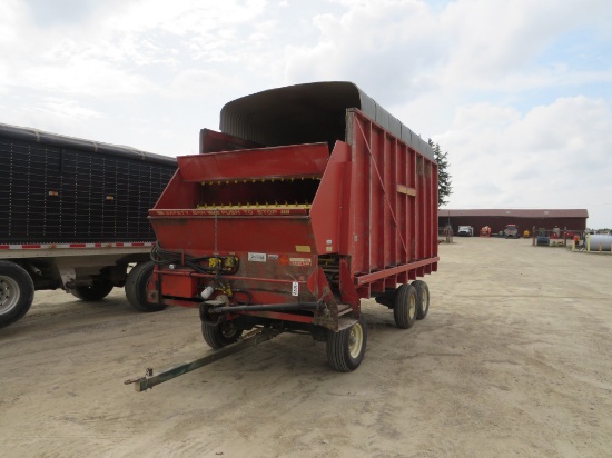 FORAGE KING 16' FORAGE WAGON