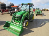 2008 JOHN DEERE 3520 TRACTOR LOADER