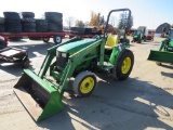 JOHN DEERE 4300 TRACTOR LOADER