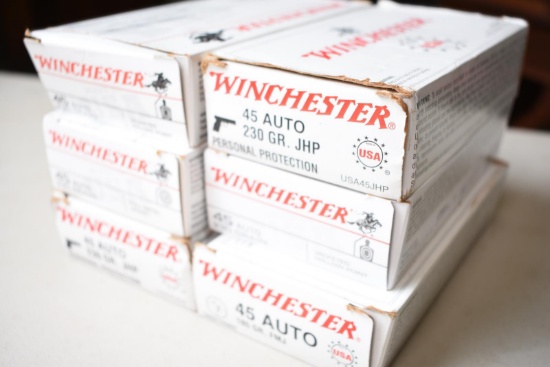 APPROX 230 ROUNDS WINCHESTER 45
