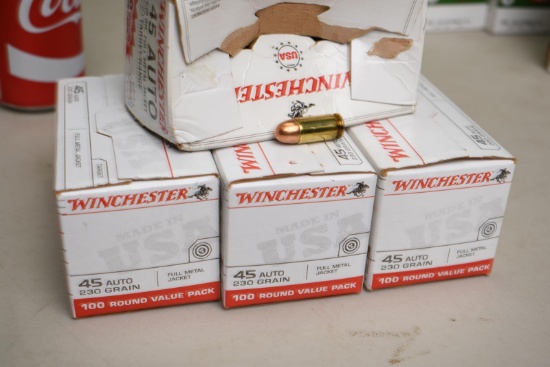 WINCHESTER 45 AUTO APPROX 340 ROUNDS