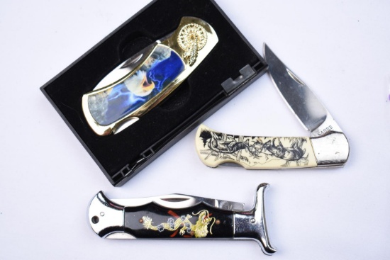 3 MISC KNIVES