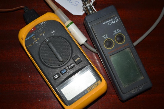 DIRECT SOIL PH METER & FLUKE 16 MULTI METER