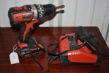 MILWAUKEE DRILL WITH BATTERY CHARGER