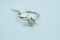 14 KT GOLD & DIAMOND SOLITAIRE RING 1 CT DIAMOND TW, 2GTW, $2000.00 RETAIL VALUE ,SIZE 6 3/4
