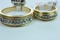 14KT GOLD & DIAMOND HIS & HERS WEDDING BANDS 1/4 & 1/2 CT DIAMOND WEIGHTS, 15.5 GTW, , SIZE 5 1/2 &