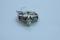14KT GOLD & DIAMOND 5.5 GTW, $1560.00 RETAIL VALUE , SIZE 6 3/4