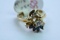 14KT GOLD & DIAMOND WEDDING SET 5.6 GTW, $959.00 RETAIL VALUE , SIZE 6