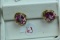 14KT EARRINGS 4GTW, $299.00 RETAIL VALUE