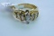 14KT GOLD DIAMOND SET 5.2 GTW, $1595.00, SIZE 6 1/4