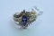 14KT GOLD & DIAMOND RING 4.3 GTW, $1095.00 RETAIL VALUE, SIZE 6 1/2