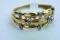 18KT GOLD & DIAMOND RING 4 GTW, $599.00 RETAIL VALUE, SIZE 10