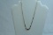 14KT GOLD & RUBY NECKLACE 4.2 GTW, $499.00 RETAIL VALUE