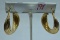 14KT GOLD EARRINGS 9 GTW,