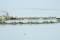 10 KT BRACELET AQUA MARINE DOLPHIN LINKS 4.5 GTW, $285.00 RETAIL VALUE