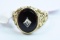 10KT MENS GOLD RING 4 GTW, $250.00 RETAIL VALUE, SIZE 9 1/2
