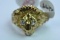 10KT MENS RING LIONS HEAD 5.4 GTW, $299.00 RETAIL VALUE, SIZE 9 1/2
