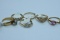 6 - 10KT GOLD RINGS 11 GTW