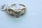 14KT GOLD DIAMOND RING 5.5 GTW, $895.00 RETAIL VALUE, SIZE  12