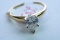 14KT GOLD SOLITAIRE RING .85 CT DIAMOND TW, 2 GTW, $3000.00 RETAIL VALUE, SIZE 6 1/2