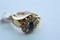 14KT DIAMOND SAPPHIRE 6 GTW, $999.00 RETAIL VALUE, SIZE 6 1/2